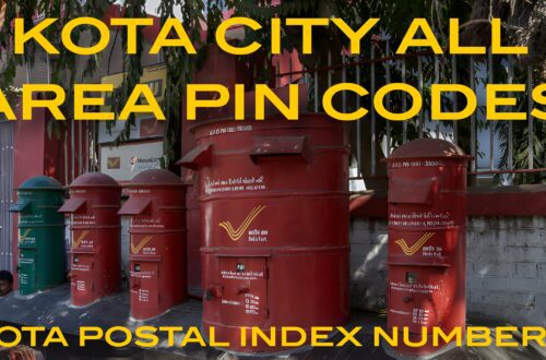 Kota Rajasthan PIN Code Number List